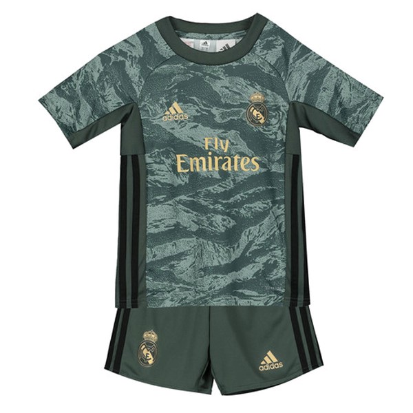 Camiseta Real Madrid Segunda equipo Niños Portero 2019-20 Verde